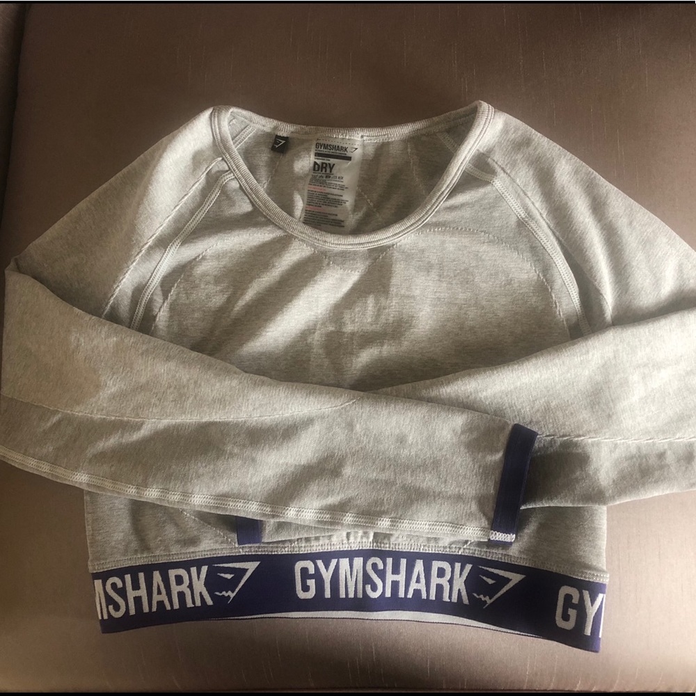 GYMSHARK LONG SLEEVE CROP